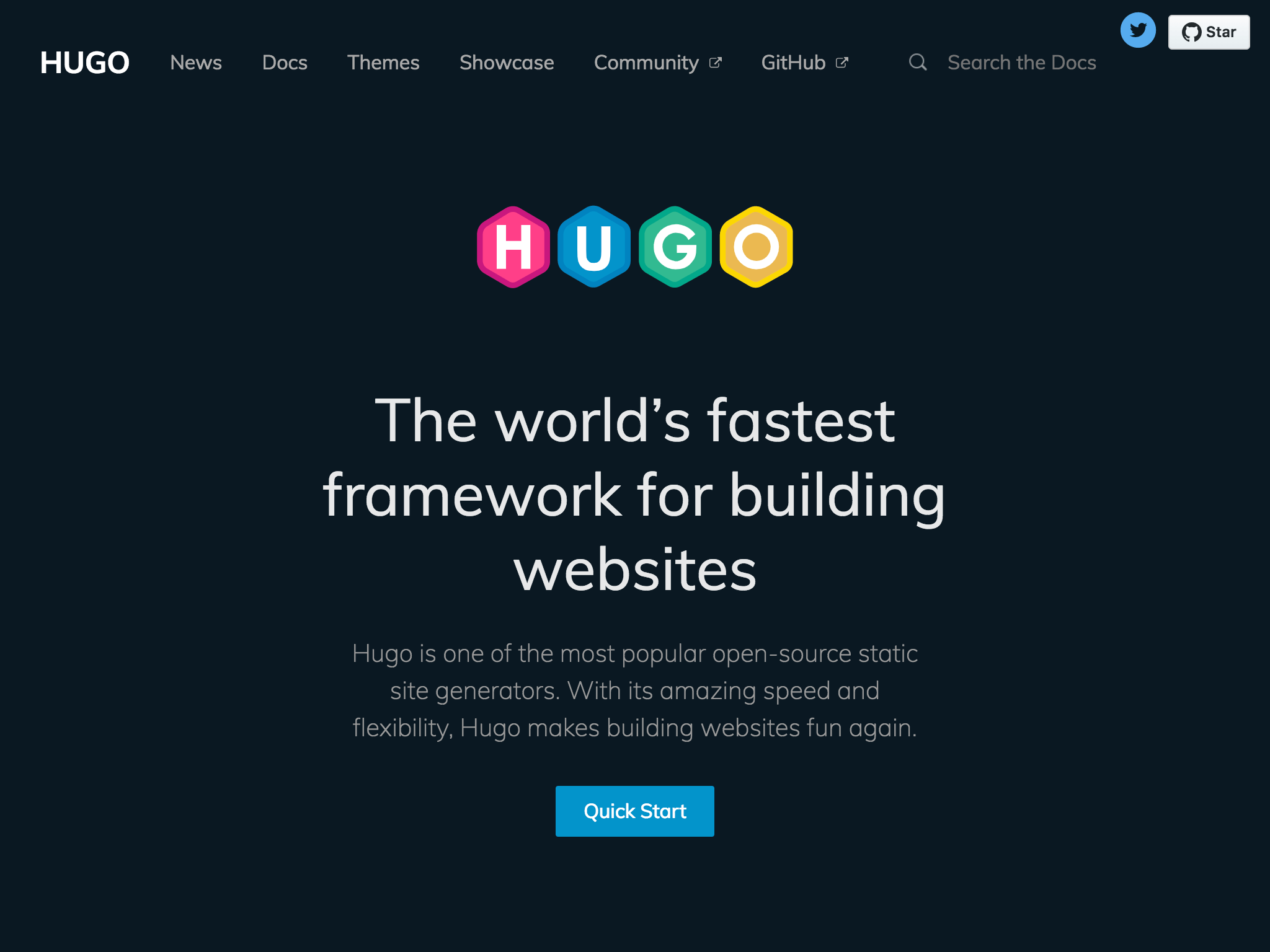 The world’s fastest framework for building websites | Hugo